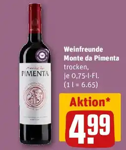REWE Weinfreunde Monte da Pimenta Angebot