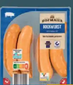 Netto Marken-Discount Hofmaier Bockwurst Angebot