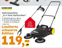 Globus Baumarkt KÄRCHER Kehrmaschine ,,S 4 Twin Go!Further" Angebot