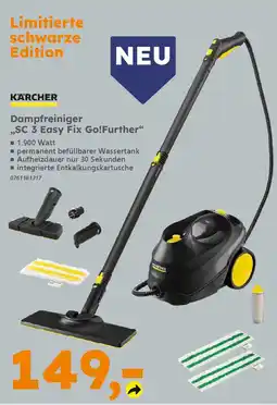 Globus Baumarkt KÄRCHER Dampfreiniger ,,SC 3 Easy Fix Go!Further❝ Angebot