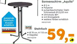Globus Baumarkt MFG Stehtisch Angebot
