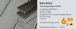 Globus Baumarkt kovalex Terrassendiele WPC Angebot