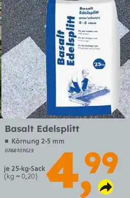 Globus Baumarkt Basalt Edelsplitt Angebot