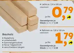 Globus Baumarkt Bauholz Angebot