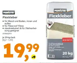 Globus Baumarkt PRIMASTER Flexkleber Angebot