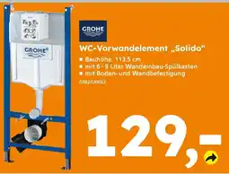 Globus Baumarkt GROHE WC-Vorwandelement,,Solido" Angebot