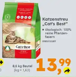 Globus Baumarkt Cat's Best Katzenstreu ,,Cat's Best" Angebot
