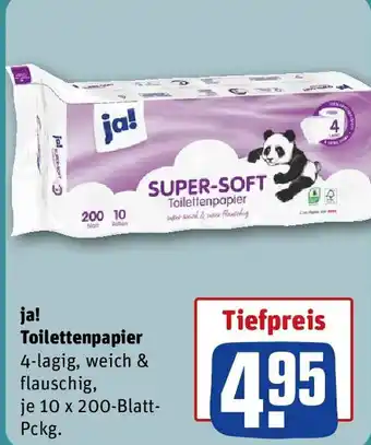 Ja! Toilettenpapier
