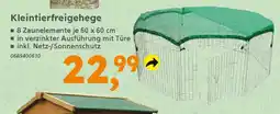 Globus Baumarkt Kleintierfreigehege Angebot