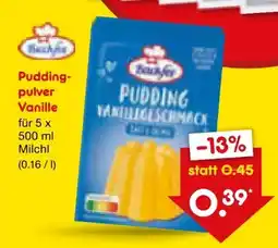 Netto Marken-Discount Backfee Puddingpulver Vanille Angebot