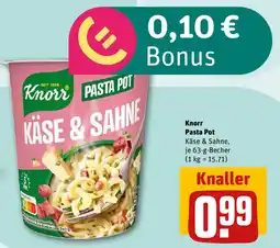 REWE Knorr Pasta Pot Angebot