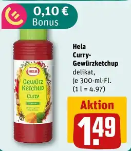 REWE Hela Curry- Gewürzketchup Angebot