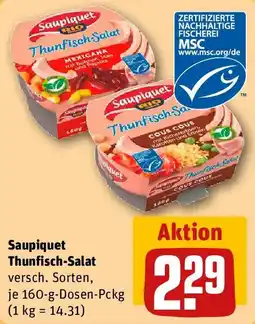 REWE Saupiquet Thunfisch-Salat Angebot