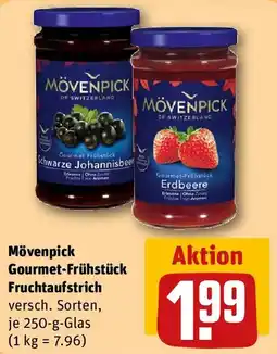REWE Mövenpick Gourmet-Frühstück Fruchtaufstrich Angebot