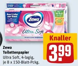 REWE Zewa Toilettenpapier Angebot
