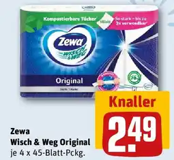 REWE Zewa Wisch & Weg Original Angebot