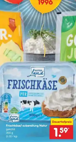 Netto Marken-Discount Gutes Land Frischkäse Angebot