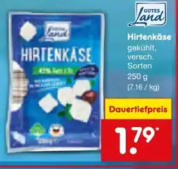 Netto Marken-Discount Gutes Land Hirtenkäse Angebot