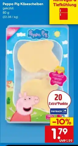 Netto Marken-Discount Frischpack Peppa Pig Käsescheiben Angebot