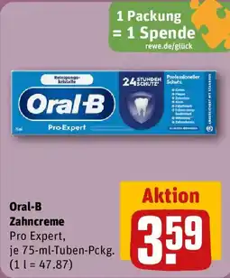 REWE Oral-B Zahncreme Angebot