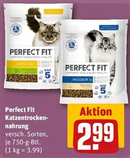 REWE Perfect Fit Katzentrockennahrung Angebot