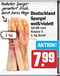 HIT Deutscher Spargel- weiß/violett Angebot