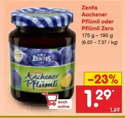 Netto Marken-Discount Zentis Aachener Pflümli Angebot