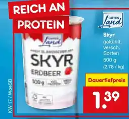 Netto Marken-Discount Gutes Land Skyr Joghurt Angebot