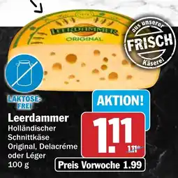 HIT Leerdammer Holländischer Schnittkäse Original, Delacréme oder Léger Angebot