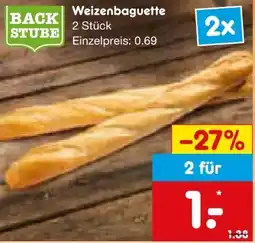Netto Marken-Discount Netto Backstube Weizenbaguette Angebot