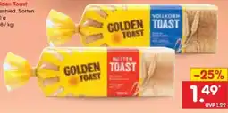 Netto Marken-Discount Golden Toast Buttertoast Angebot