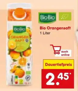 Netto Marken-Discount BioBio Bio-Orangensaft Angebot
