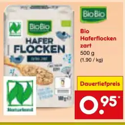 Netto Marken-Discount BioBio Bio-Haferflocken Angebot