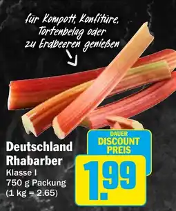 HIT Deutschland Rhabarber Angebot
