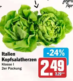 HIT Italien Kopfsalatherzen Angebot