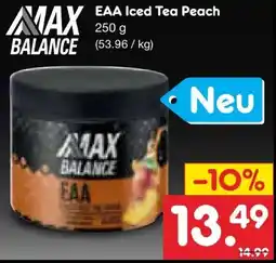 Netto Marken-Discount Max Balance EAA Eistee Pfirsich Angebot