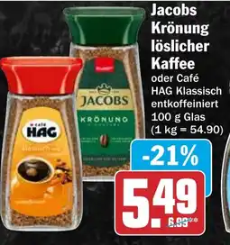 HIT Jacobs Krönung löslicher Kaffee Angebot