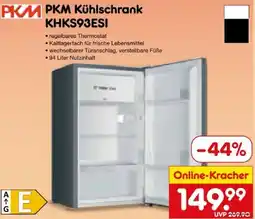 Netto Marken-Discount PKM Kühlschrank KHKS93ESI Angebot