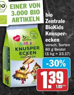 HIT bio Zentrale BioKids Knusperecken Angebot
