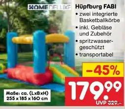 Netto Marken-Discount Home Deluxe Hüpfburg Fabi Angebot