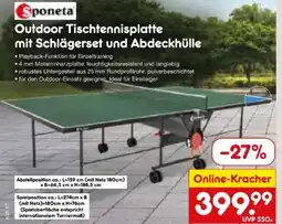 Netto Marken-Discount Sponeta Outdoor Tischtennisplatte Angebot
