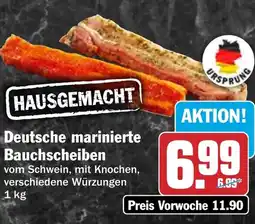 HIT Deutsche marinierte Bauchscheiben Angebot