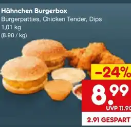 Netto Marken-Discount Hähnchen Burgerbox Angebot