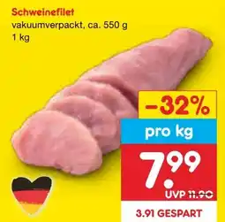 Netto Marken-Discount Schweinefilet Angebot