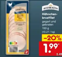 Netto Marken-Discount Hofmaier Hähnchenbrustfilet Angebot