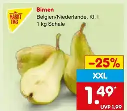 Netto Marken-Discount MarktTag Birnen XXL Angebot