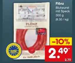 Netto Marken-Discount GS Schmitz Flönz Blutwurst Angebot