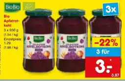 Netto Marken-Discount BioBio Bio-Apfelrotkohl Angebot