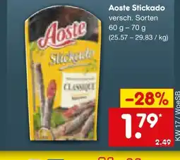 Netto Marken-Discount Aoste Stickado Angebot