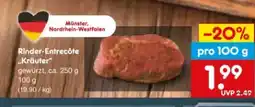 Netto Marken-Discount Rinder-Entrecôte Kräuter Angebot